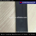 Black vinyl coated Double keder for tents